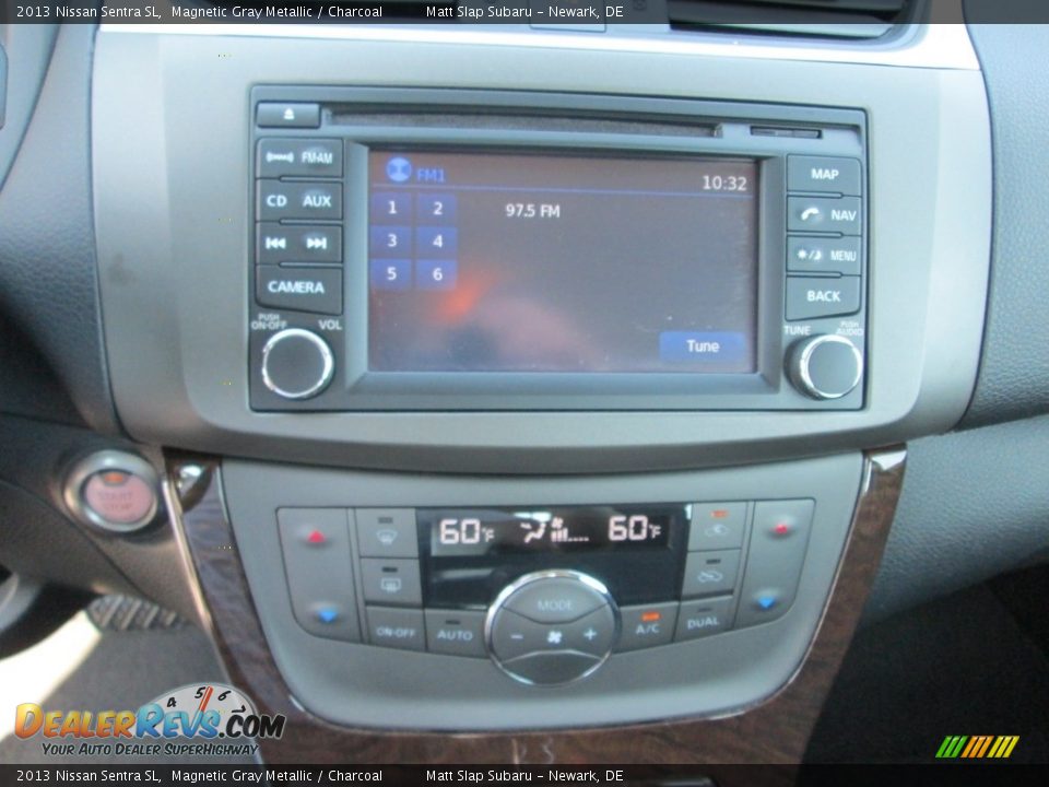 2013 Nissan Sentra SL Magnetic Gray Metallic / Charcoal Photo #25