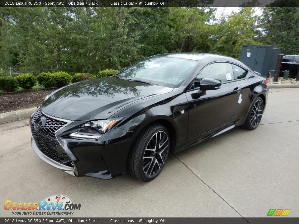 Front 3/4 View of 2018 Lexus RC 350 F Sport AWD Photo #1