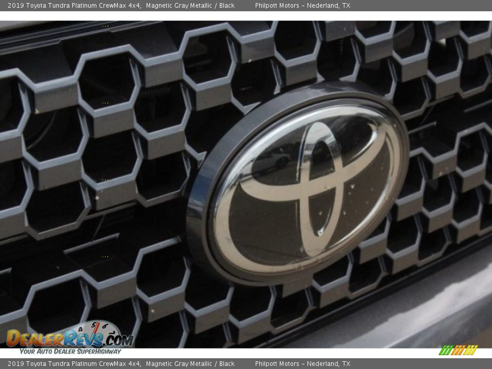 2019 Toyota Tundra Platinum CrewMax 4x4 Magnetic Gray Metallic / Black Photo #11