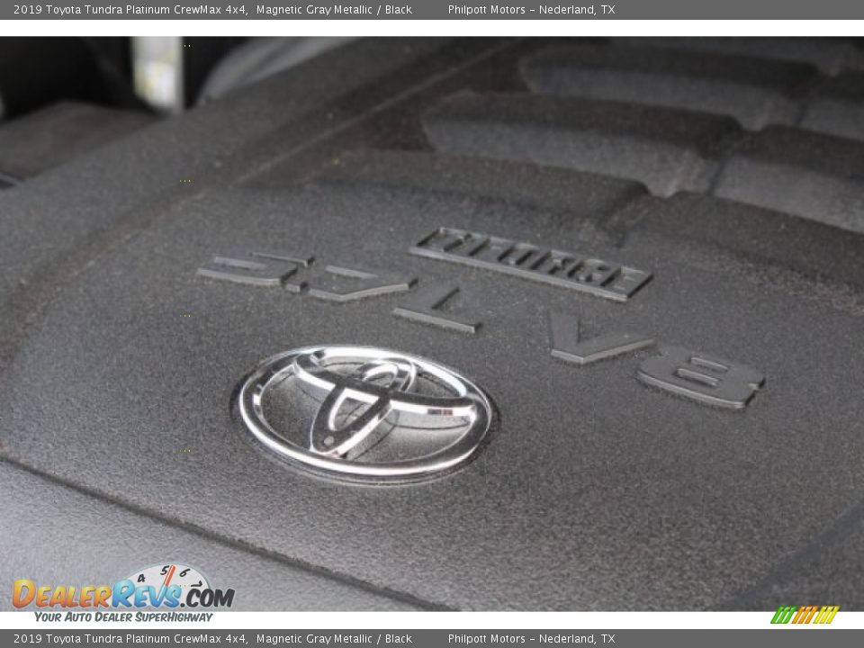 2019 Toyota Tundra Platinum CrewMax 4x4 Magnetic Gray Metallic / Black Photo #30