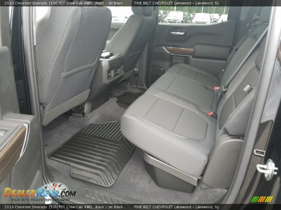 Rear Seat of 2019 Chevrolet Silverado 1500 RST Crew Cab 4WD Photo #8