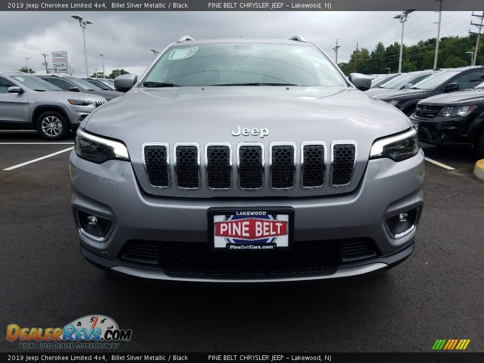 2019 Jeep Cherokee Limited 4x4 Billet Silver Metallic / Black Photo #2