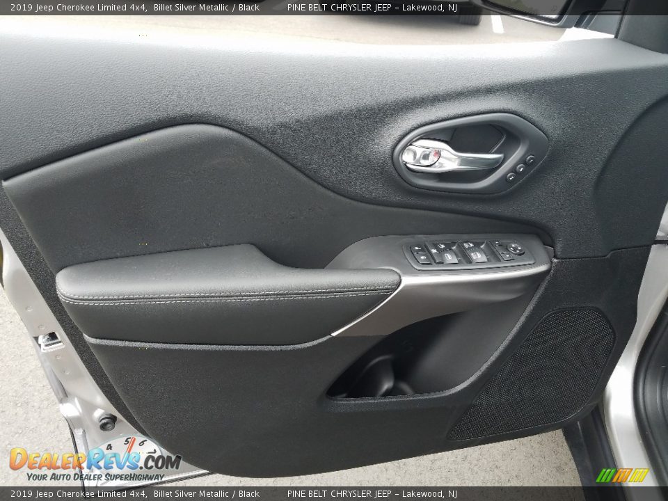 2019 Jeep Cherokee Limited 4x4 Billet Silver Metallic / Black Photo #6