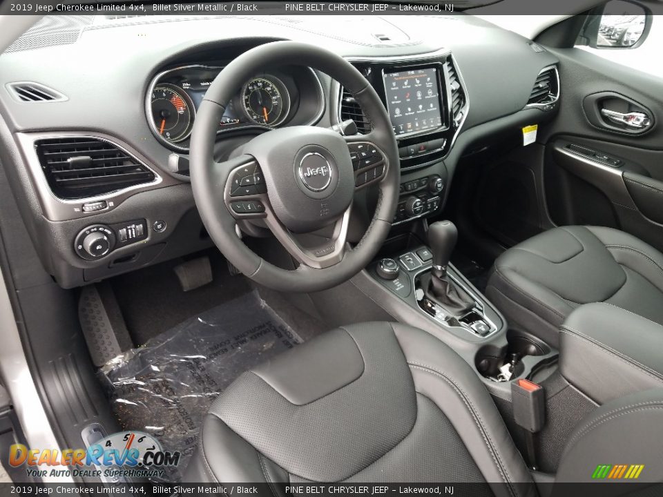 2019 Jeep Cherokee Limited 4x4 Billet Silver Metallic / Black Photo #7