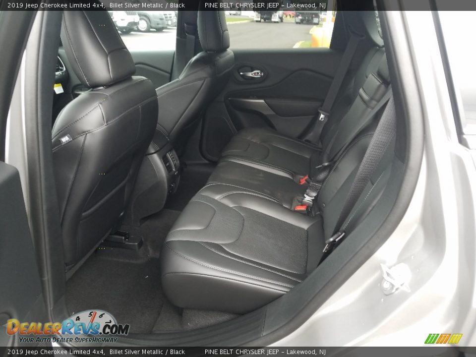 2019 Jeep Cherokee Limited 4x4 Billet Silver Metallic / Black Photo #8