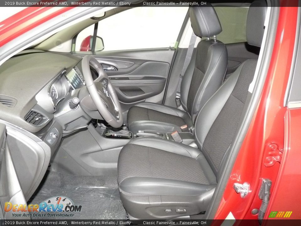 2019 Buick Encore Preferred AWD Winterberry Red Metallic / Ebony Photo #6