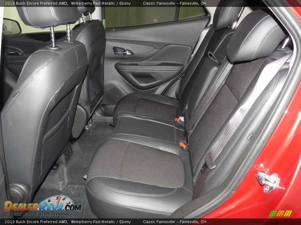 2019 Buick Encore Preferred AWD Winterberry Red Metallic / Ebony Photo #7