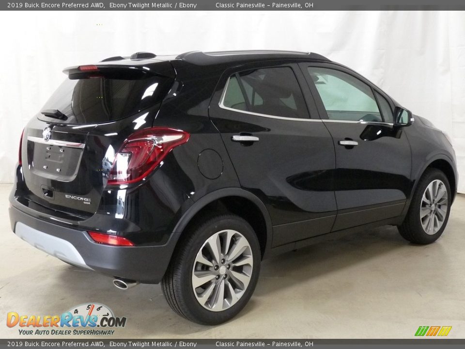 2019 Buick Encore Preferred AWD Ebony Twilight Metallic / Ebony Photo #2