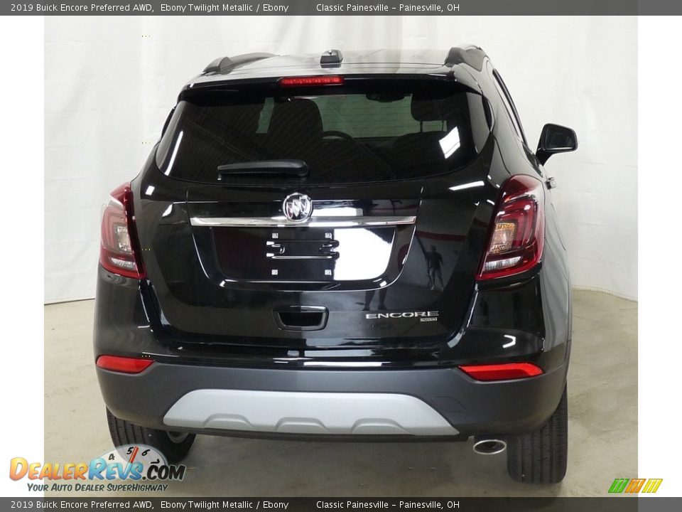 2019 Buick Encore Preferred AWD Ebony Twilight Metallic / Ebony Photo #3
