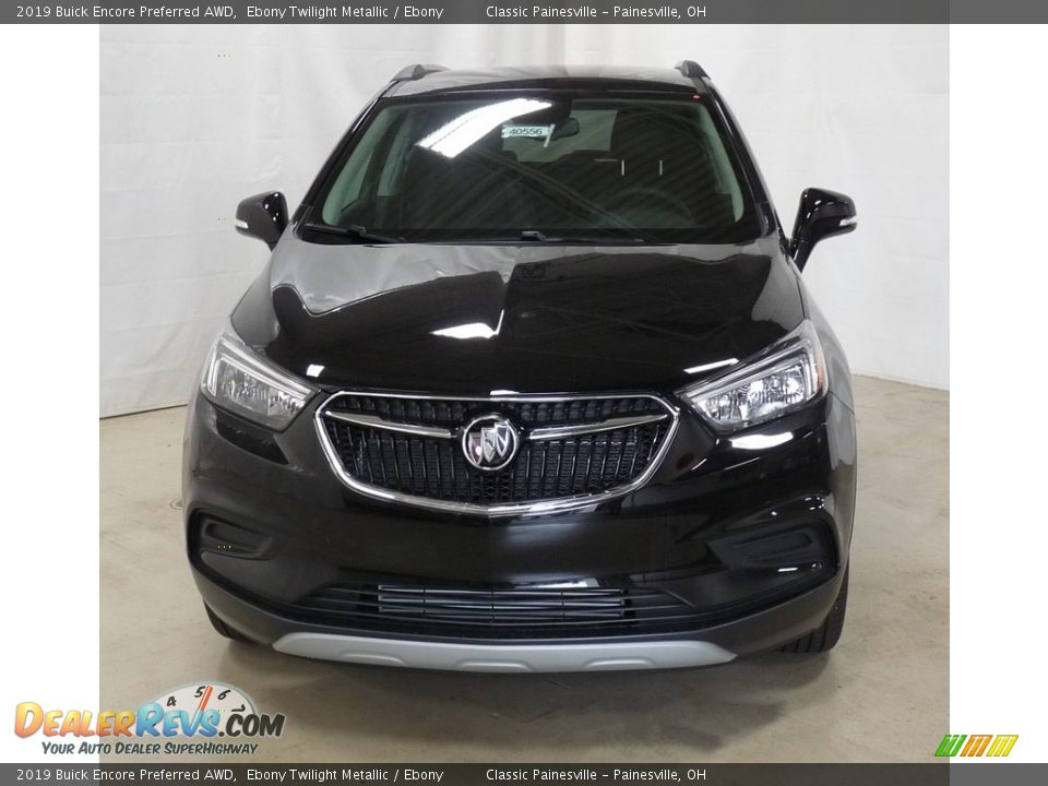 2019 Buick Encore Preferred AWD Ebony Twilight Metallic / Ebony Photo #4