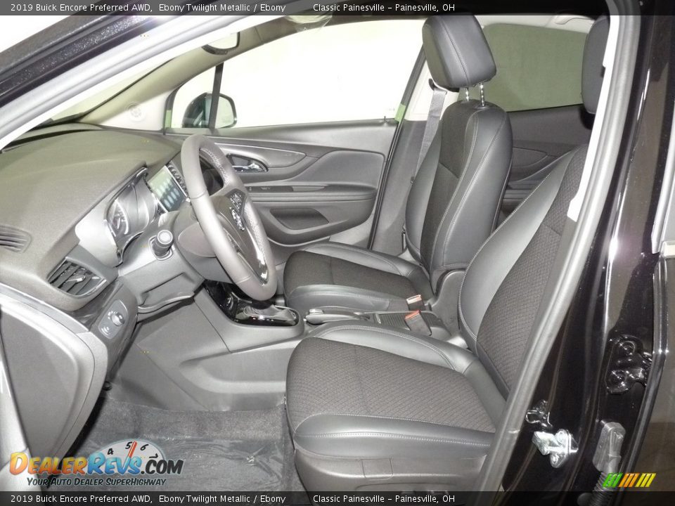 2019 Buick Encore Preferred AWD Ebony Twilight Metallic / Ebony Photo #6