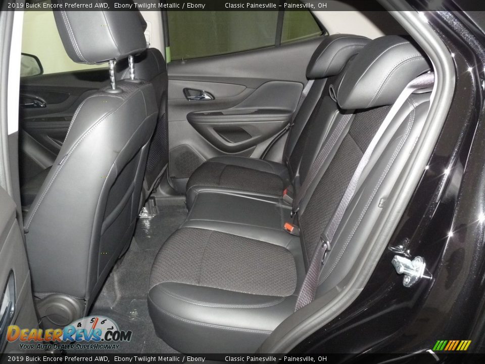 2019 Buick Encore Preferred AWD Ebony Twilight Metallic / Ebony Photo #7