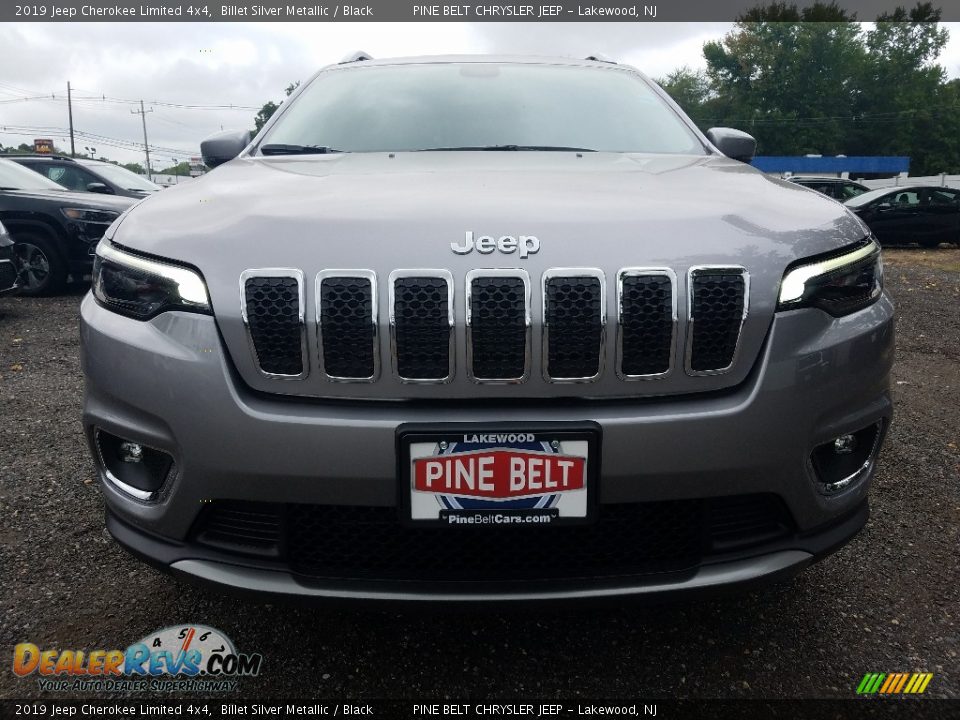 2019 Jeep Cherokee Limited 4x4 Billet Silver Metallic / Black Photo #2
