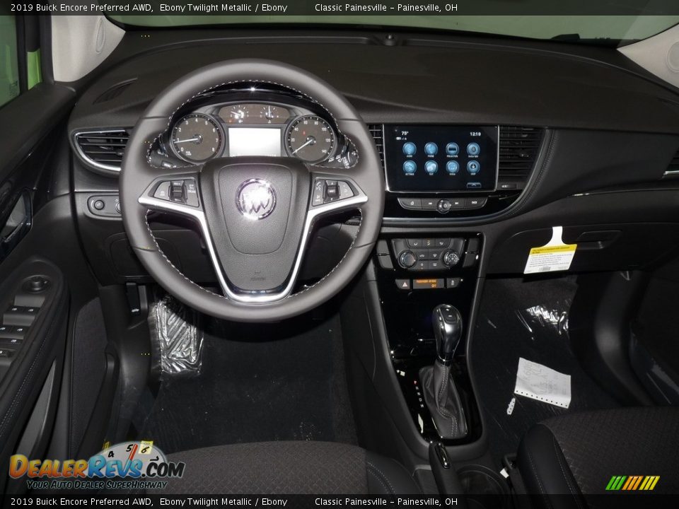 2019 Buick Encore Preferred AWD Ebony Twilight Metallic / Ebony Photo #8