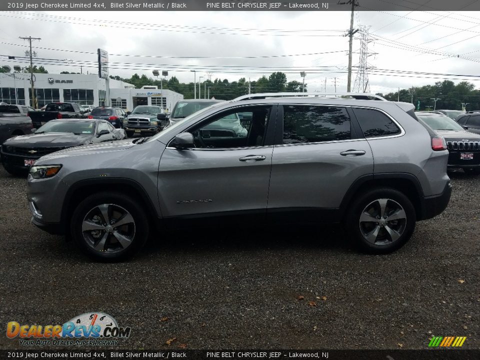 2019 Jeep Cherokee Limited 4x4 Billet Silver Metallic / Black Photo #3