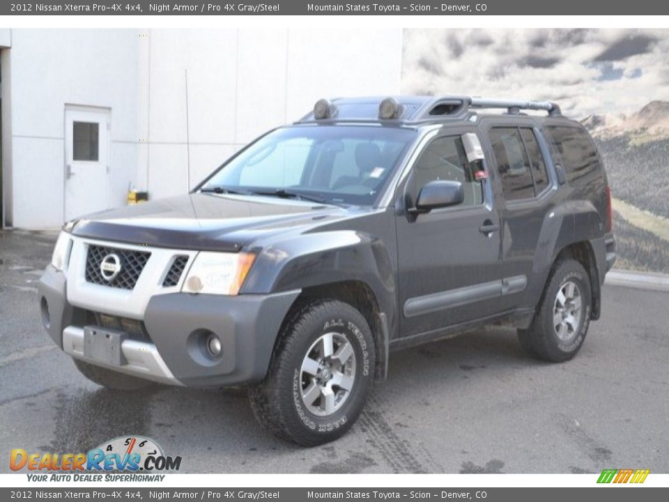 2012 Nissan Xterra Pro-4X 4x4 Night Armor / Pro 4X Gray/Steel Photo #2