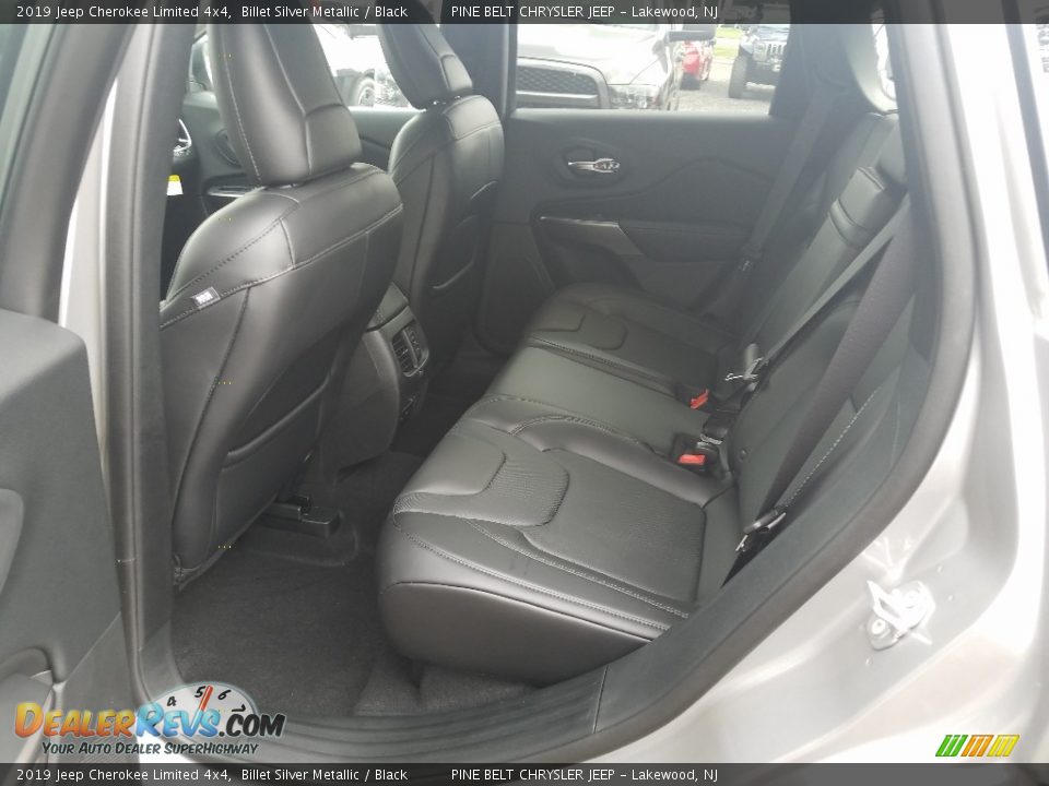 2019 Jeep Cherokee Limited 4x4 Billet Silver Metallic / Black Photo #8