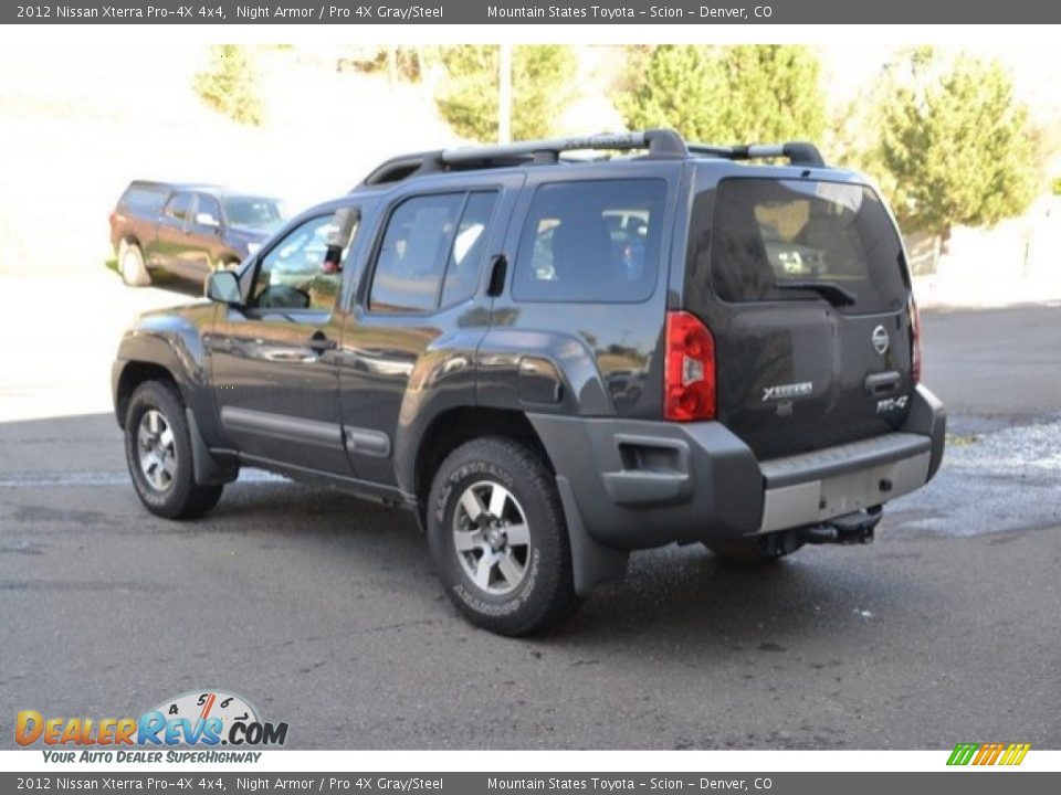 2012 Nissan Xterra Pro-4X 4x4 Night Armor / Pro 4X Gray/Steel Photo #4