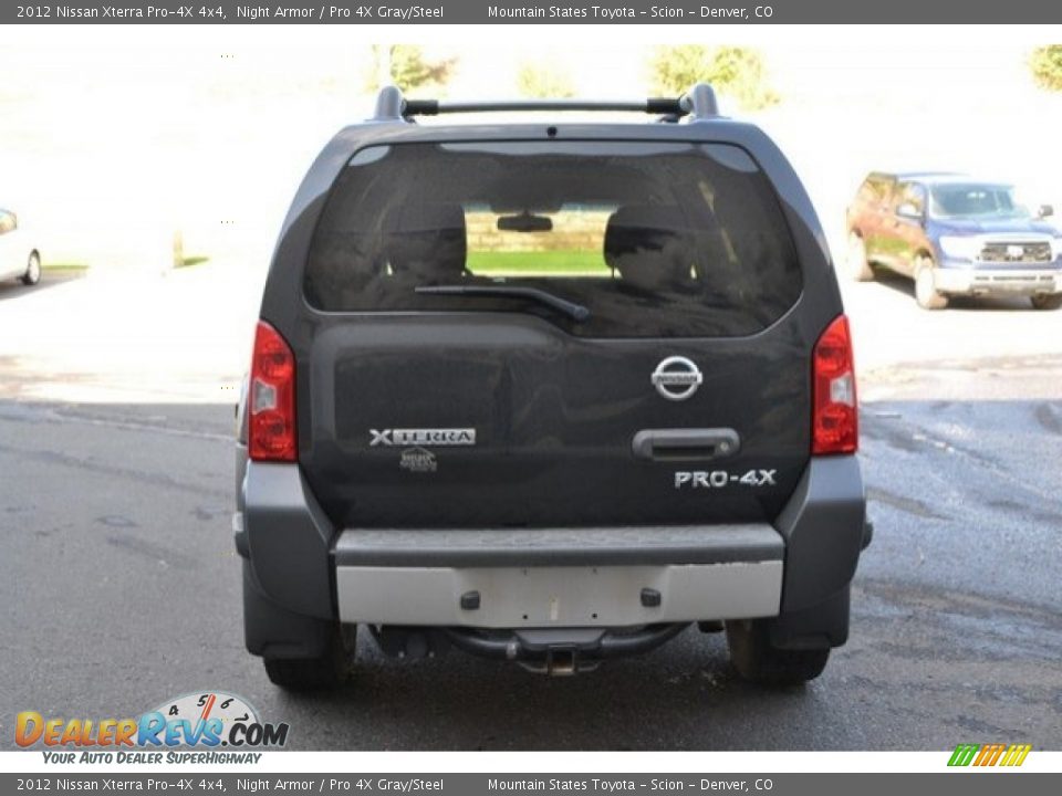 2012 Nissan Xterra Pro-4X 4x4 Night Armor / Pro 4X Gray/Steel Photo #5