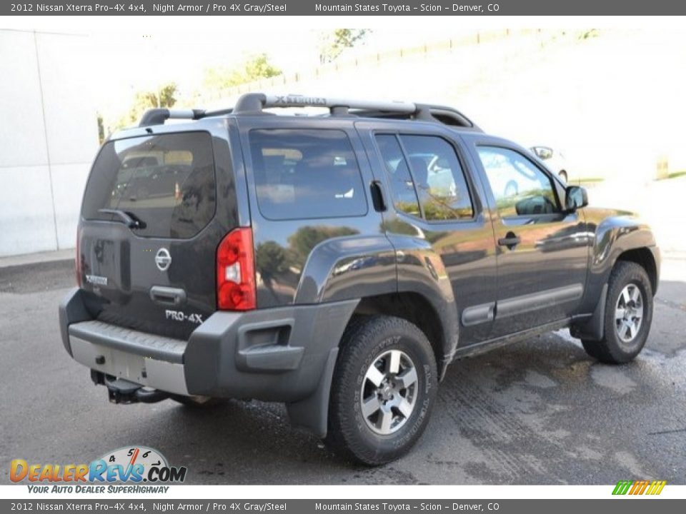2012 Nissan Xterra Pro-4X 4x4 Night Armor / Pro 4X Gray/Steel Photo #6