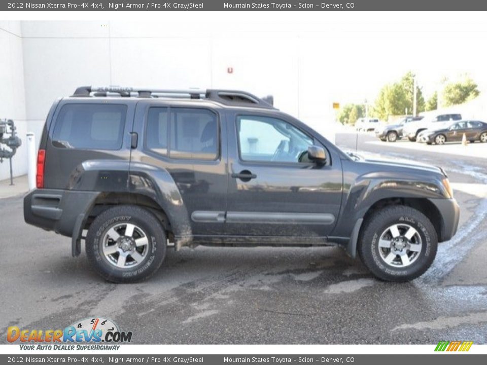 2012 Nissan Xterra Pro-4X 4x4 Night Armor / Pro 4X Gray/Steel Photo #7
