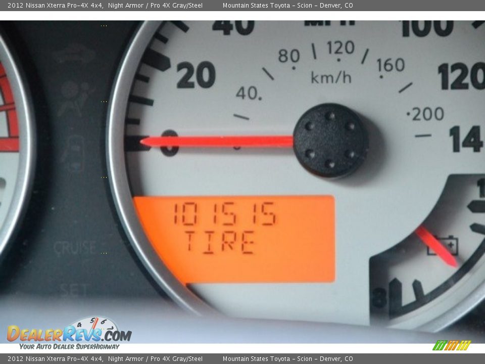 2012 Nissan Xterra Pro-4X 4x4 Night Armor / Pro 4X Gray/Steel Photo #12