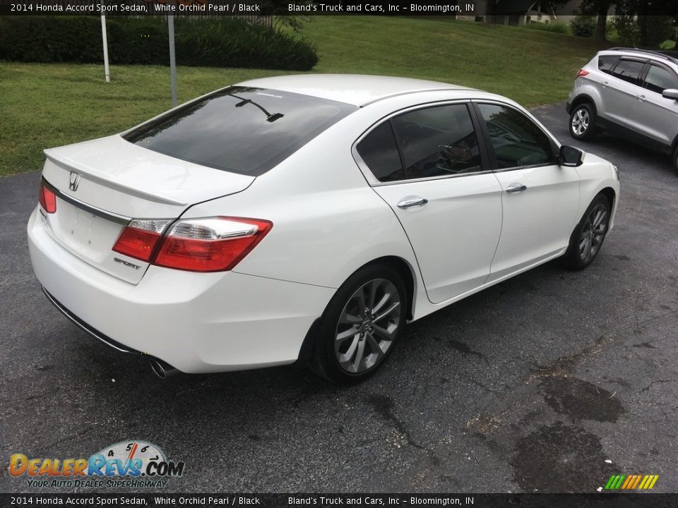 2014 Honda Accord Sport Sedan White Orchid Pearl / Black Photo #2