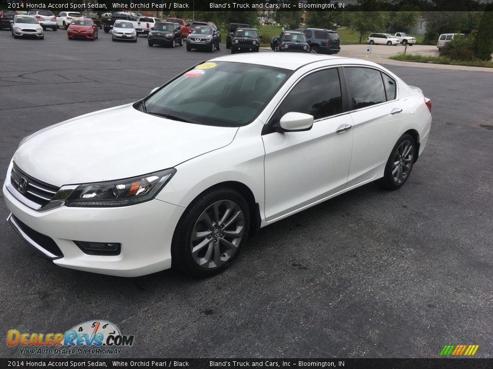 2014 Honda Accord Sport Sedan White Orchid Pearl / Black Photo #11