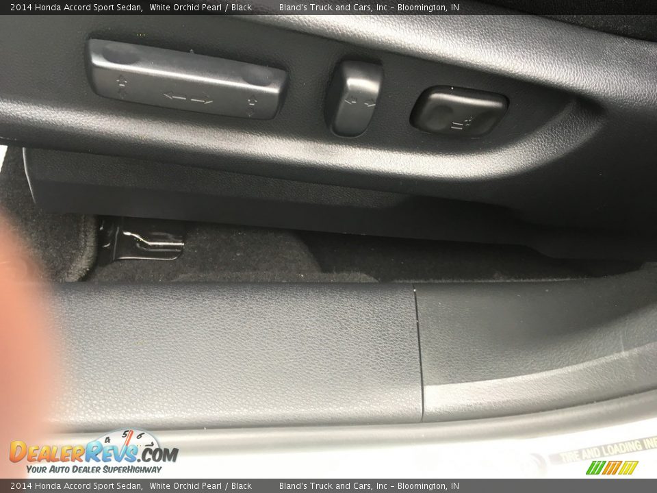 2014 Honda Accord Sport Sedan White Orchid Pearl / Black Photo #17