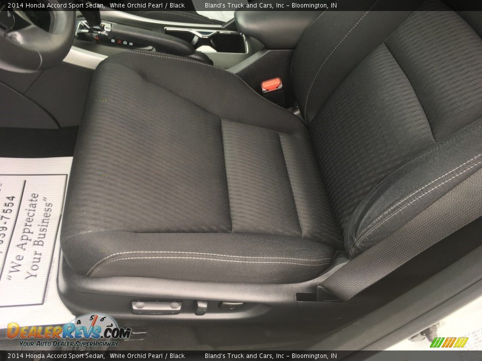 2014 Honda Accord Sport Sedan White Orchid Pearl / Black Photo #18