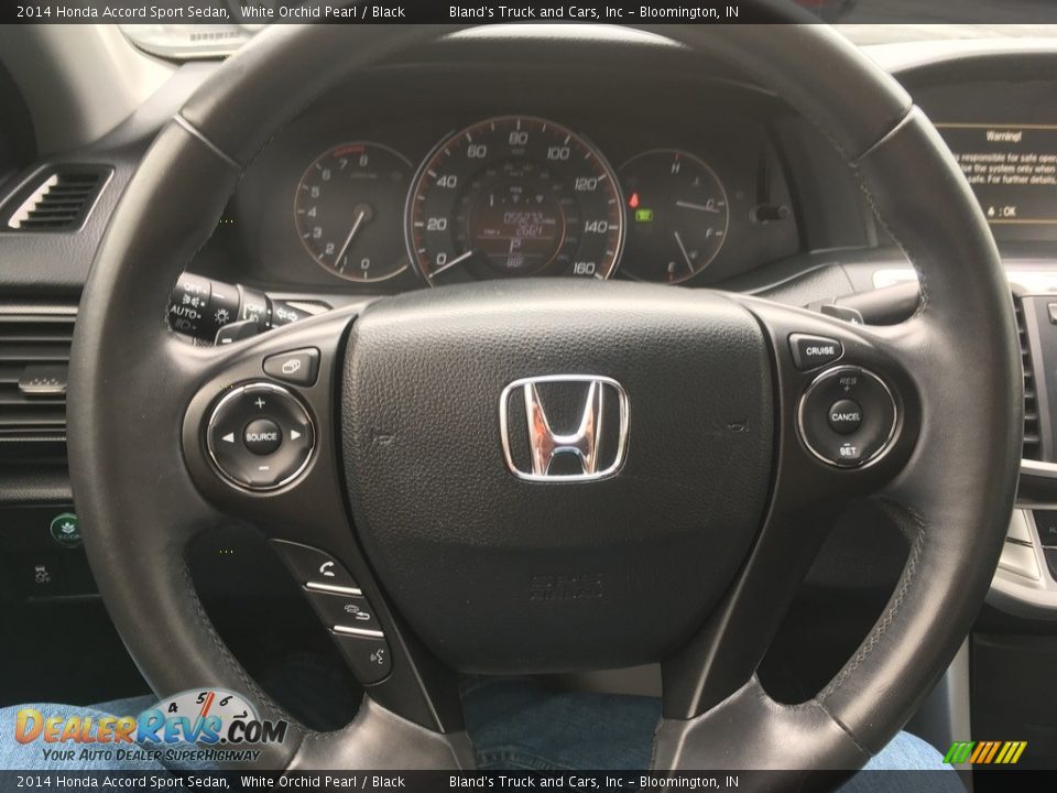 2014 Honda Accord Sport Sedan White Orchid Pearl / Black Photo #20