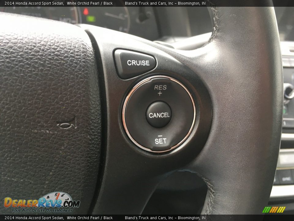 2014 Honda Accord Sport Sedan White Orchid Pearl / Black Photo #22