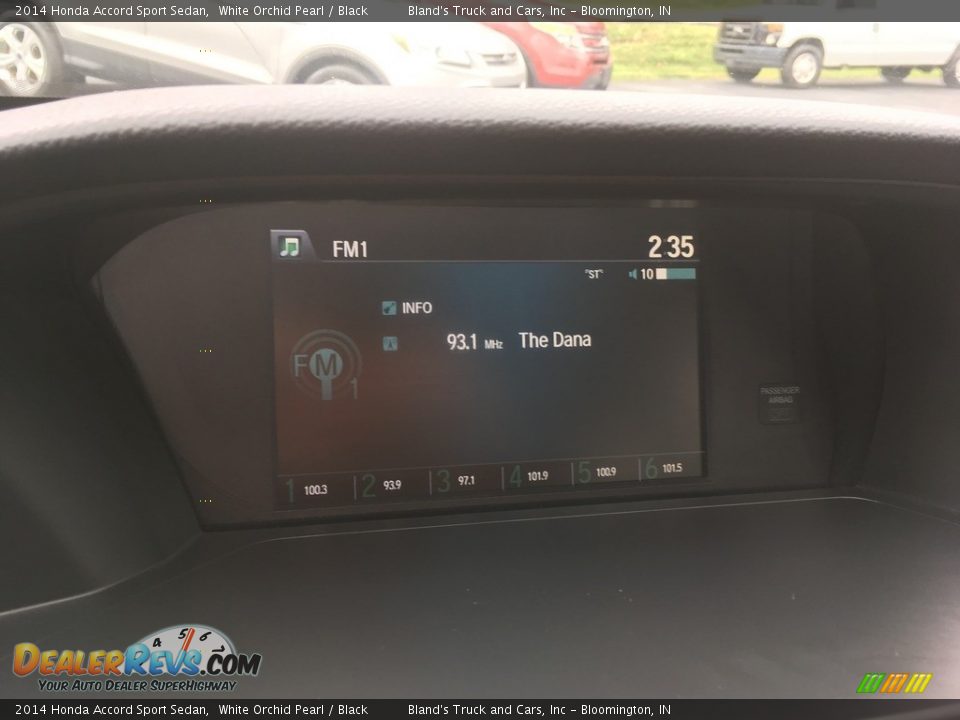 2014 Honda Accord Sport Sedan White Orchid Pearl / Black Photo #23