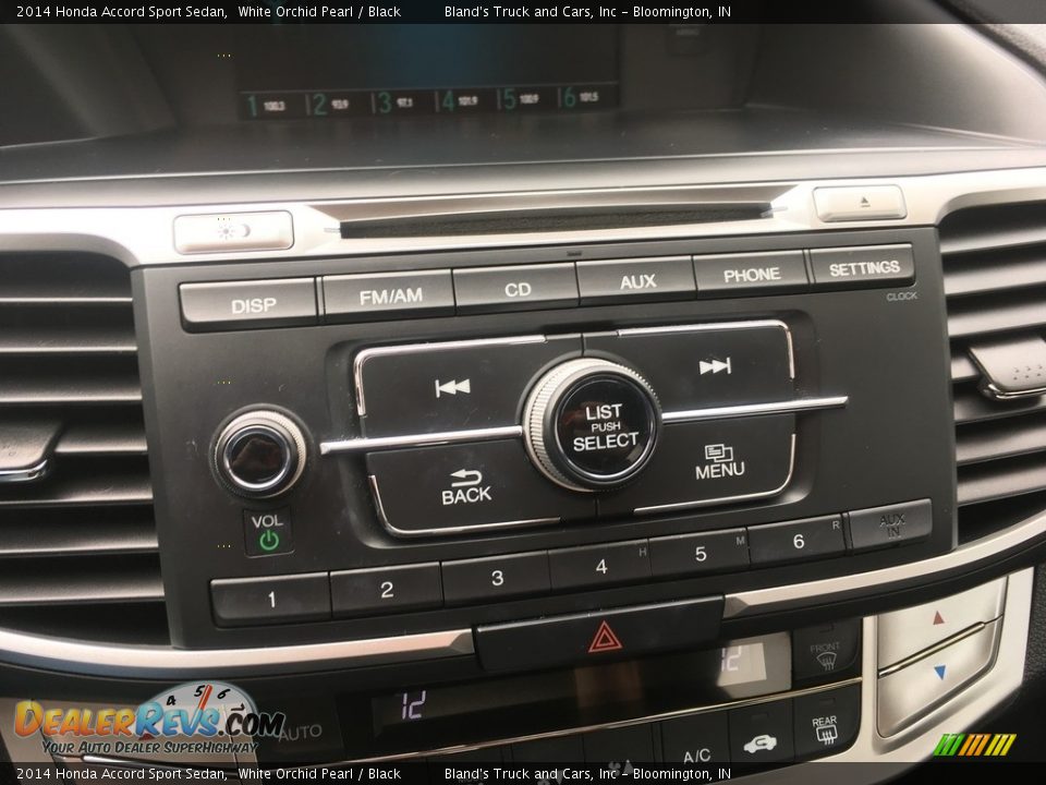 2014 Honda Accord Sport Sedan White Orchid Pearl / Black Photo #24