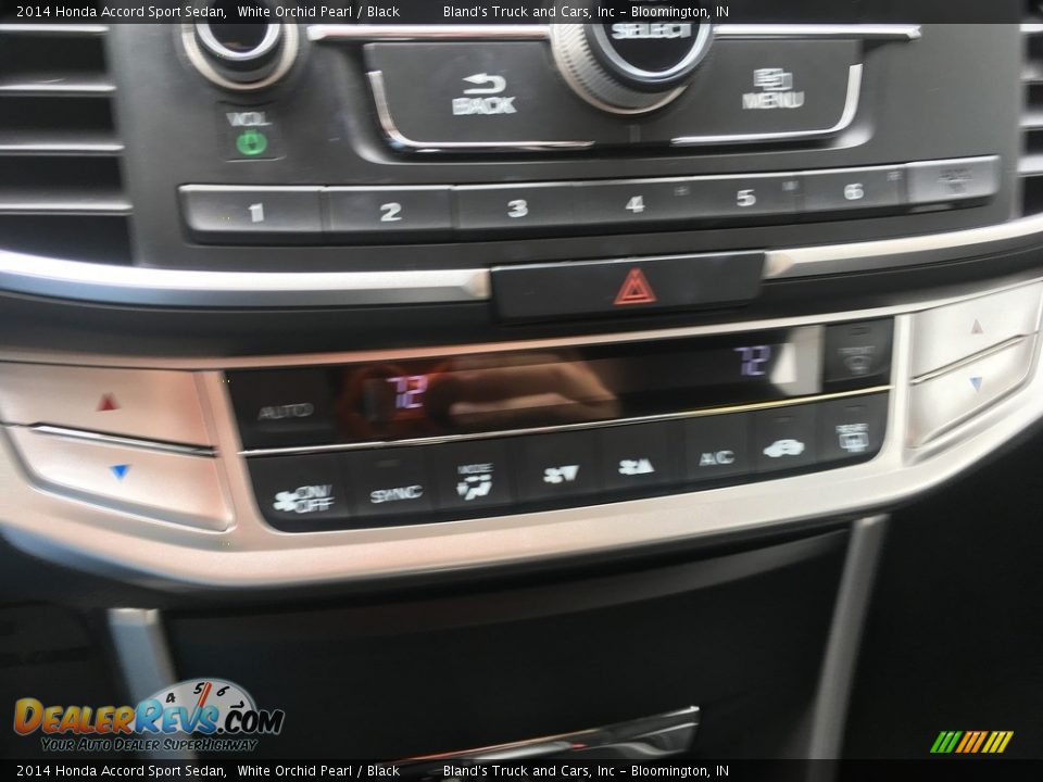 2014 Honda Accord Sport Sedan White Orchid Pearl / Black Photo #25