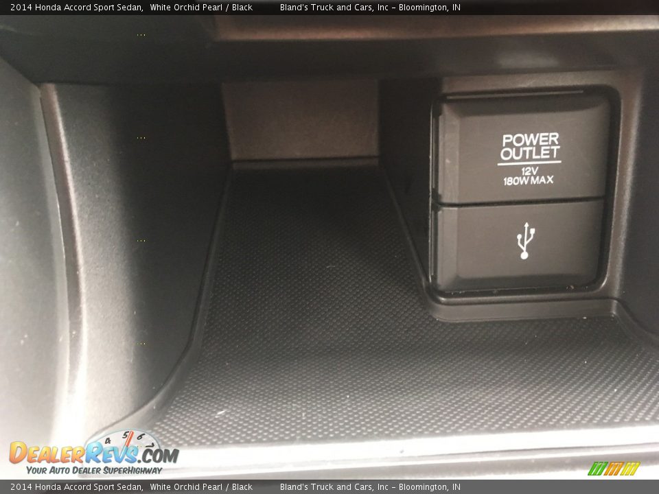 2014 Honda Accord Sport Sedan White Orchid Pearl / Black Photo #26