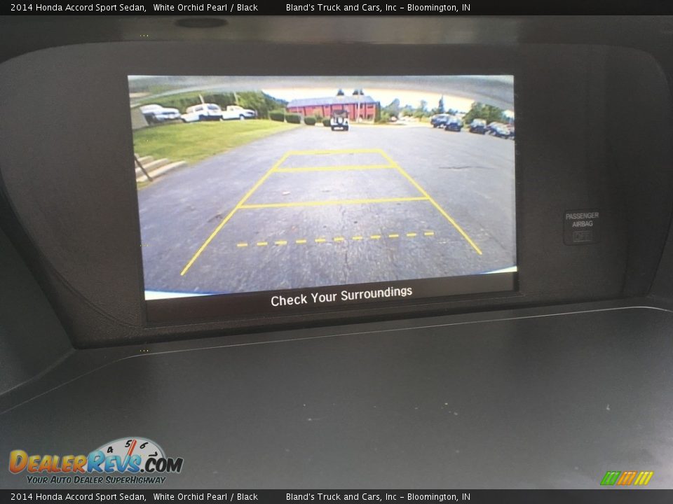 2014 Honda Accord Sport Sedan White Orchid Pearl / Black Photo #28