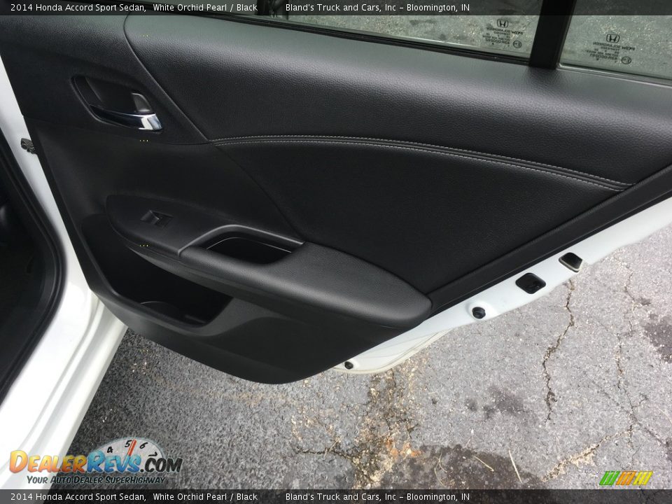2014 Honda Accord Sport Sedan White Orchid Pearl / Black Photo #31