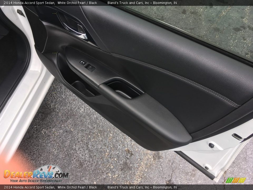 2014 Honda Accord Sport Sedan White Orchid Pearl / Black Photo #33