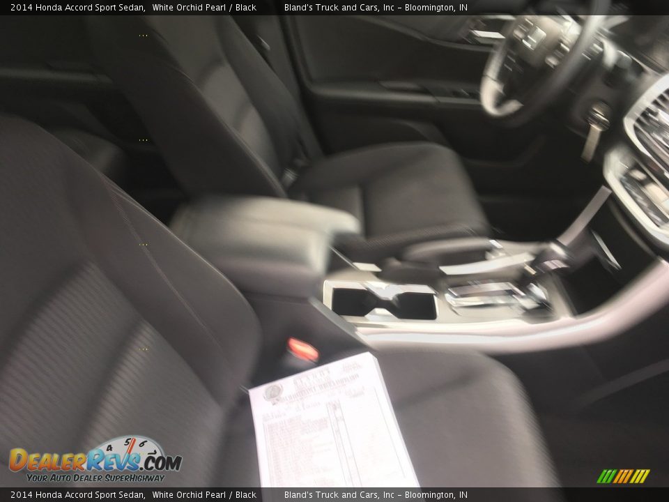 2014 Honda Accord Sport Sedan White Orchid Pearl / Black Photo #35