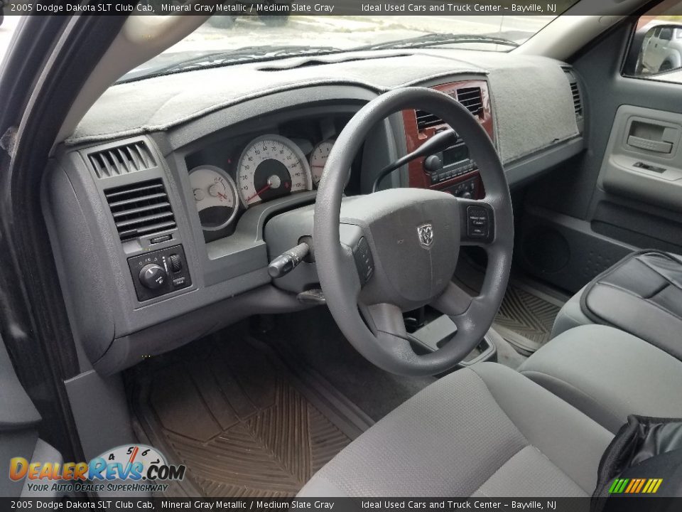 2005 Dodge Dakota SLT Club Cab Mineral Gray Metallic / Medium Slate Gray Photo #4