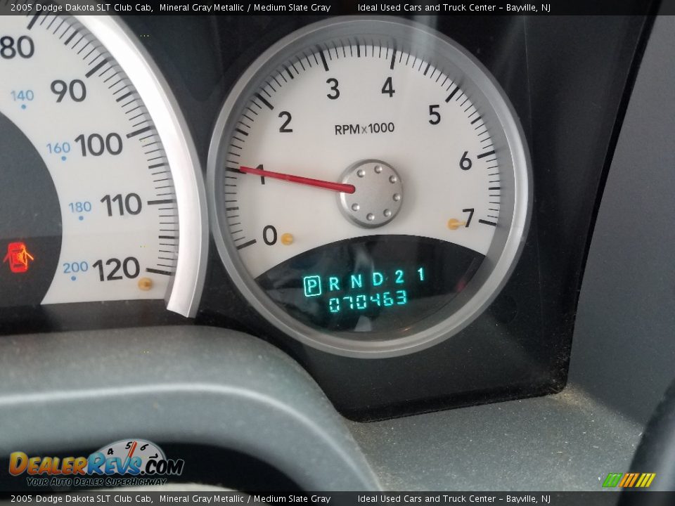 2005 Dodge Dakota SLT Club Cab Mineral Gray Metallic / Medium Slate Gray Photo #6