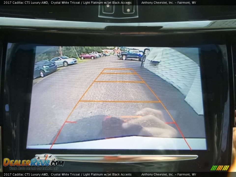 2017 Cadillac CTS Luxury AWD Crystal White Tricoat / Light Platinum w/Jet Black Accents Photo #16