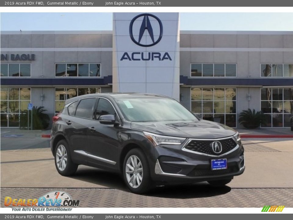 2019 Acura RDX FWD Gunmetal Metallic / Ebony Photo #1