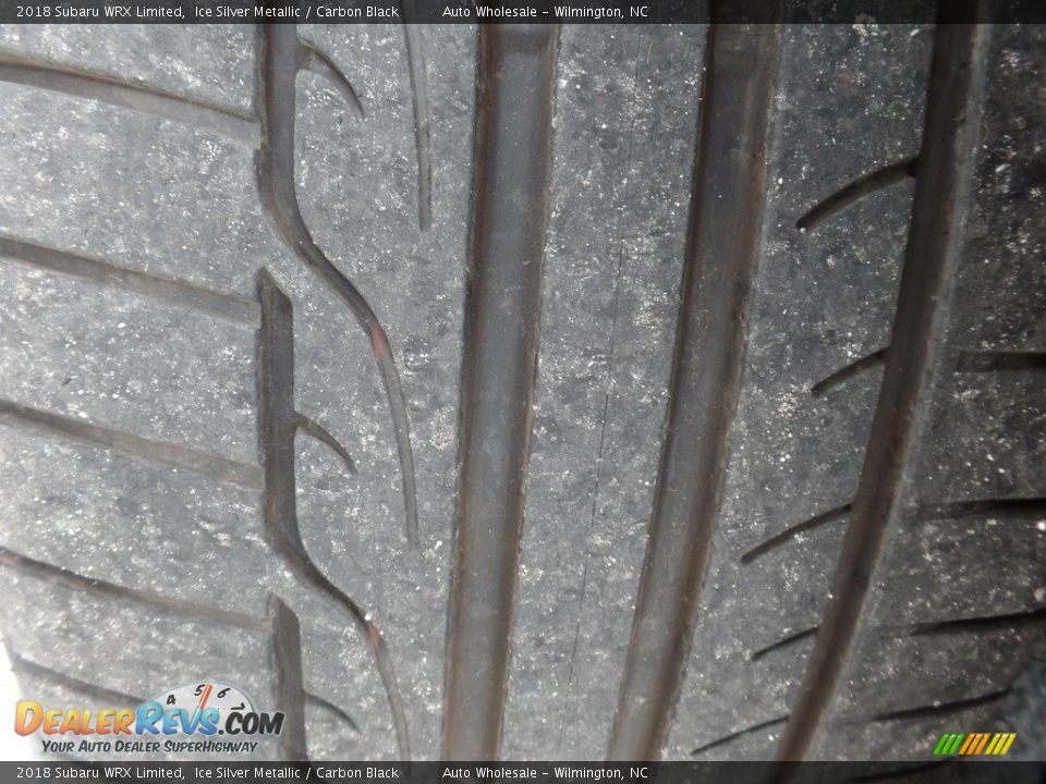 2018 Subaru WRX Limited Ice Silver Metallic / Carbon Black Photo #9
