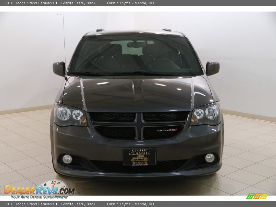 2018 Dodge Grand Caravan GT Granite Pearl / Black Photo #2
