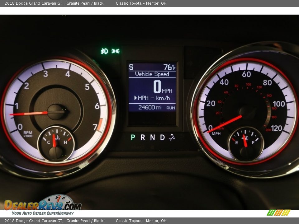 2018 Dodge Grand Caravan GT Gauges Photo #7