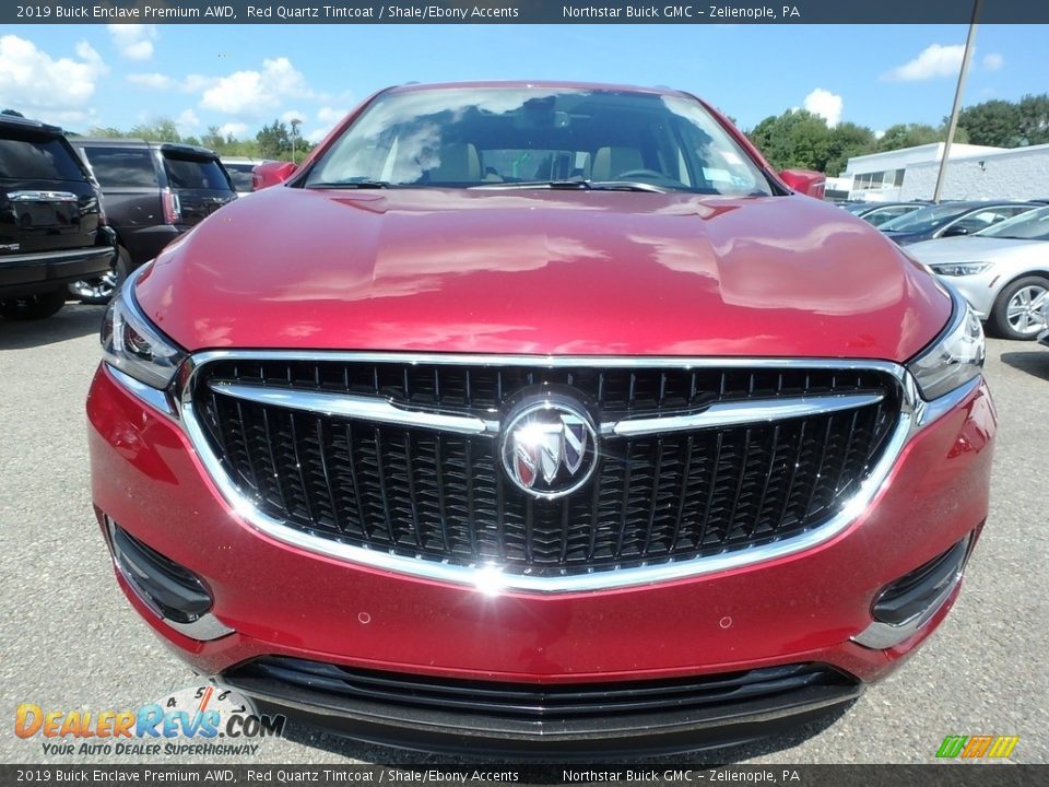 2019 Buick Enclave Premium AWD Red Quartz Tintcoat / Shale/Ebony Accents Photo #2