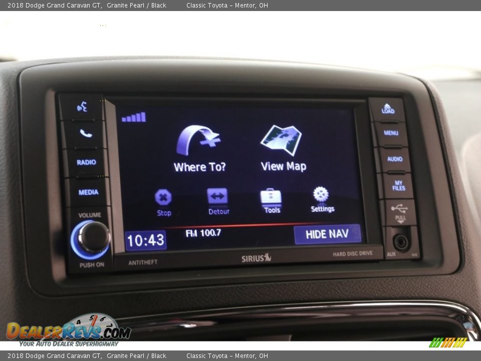 Controls of 2018 Dodge Grand Caravan GT Photo #11