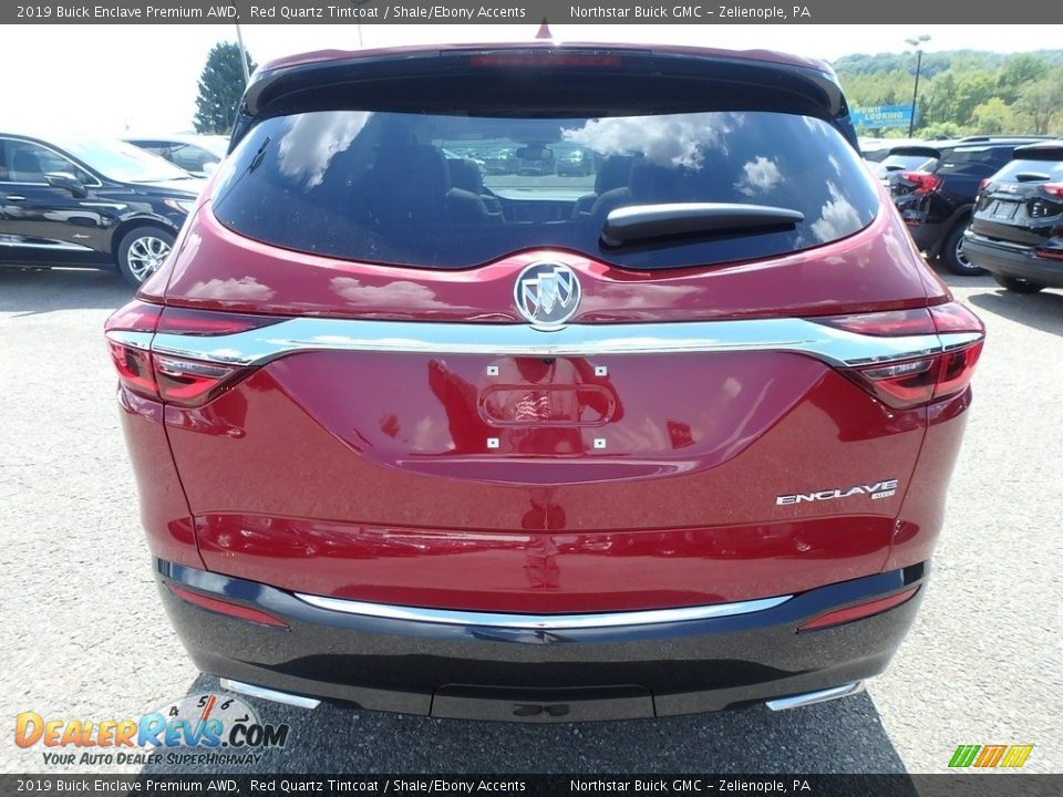 2019 Buick Enclave Premium AWD Red Quartz Tintcoat / Shale/Ebony Accents Photo #6